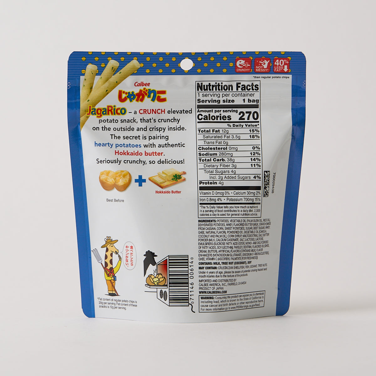 Calbee JagaRico Hokkaido Butter