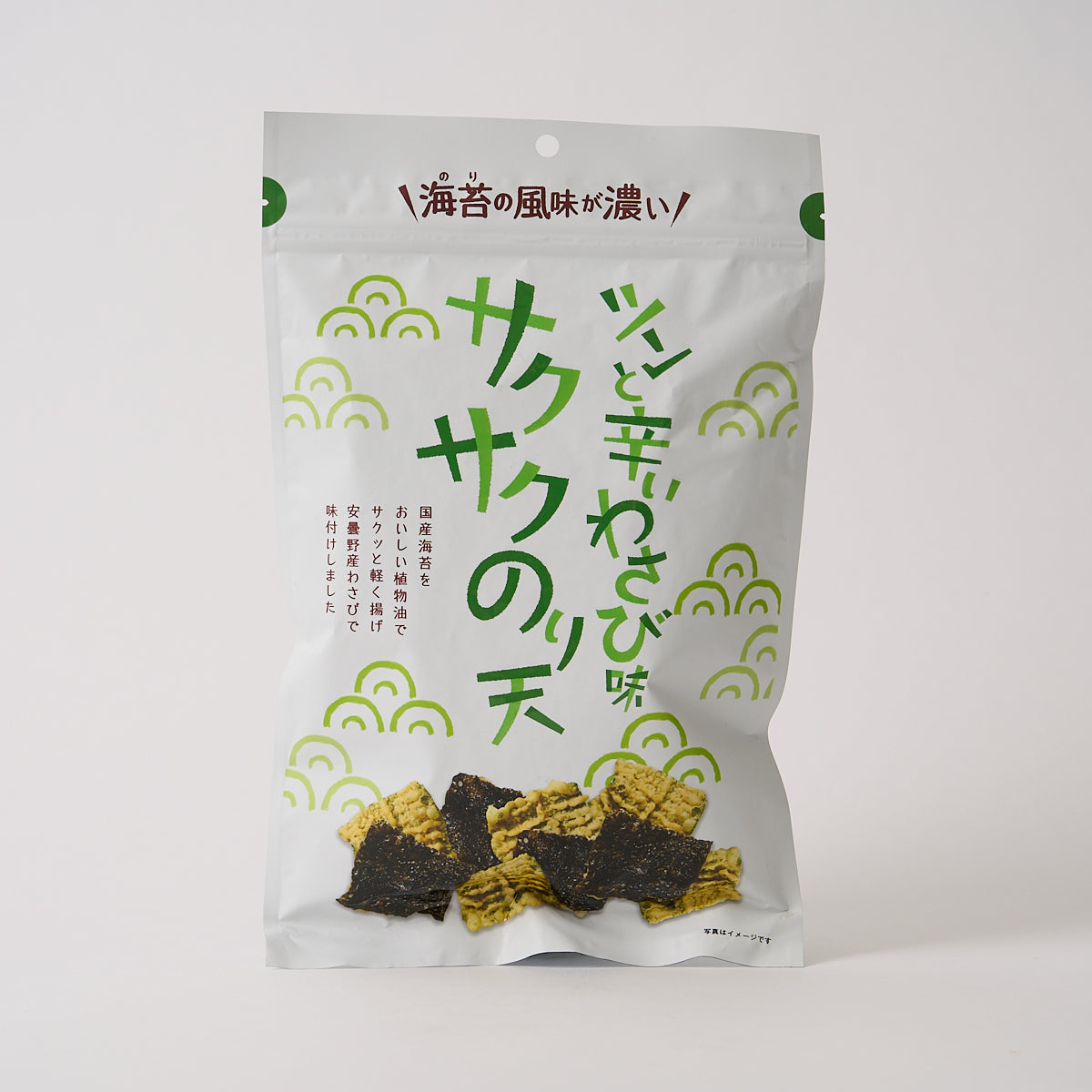 Wasabi Flavored Seaweed Tempura Snack