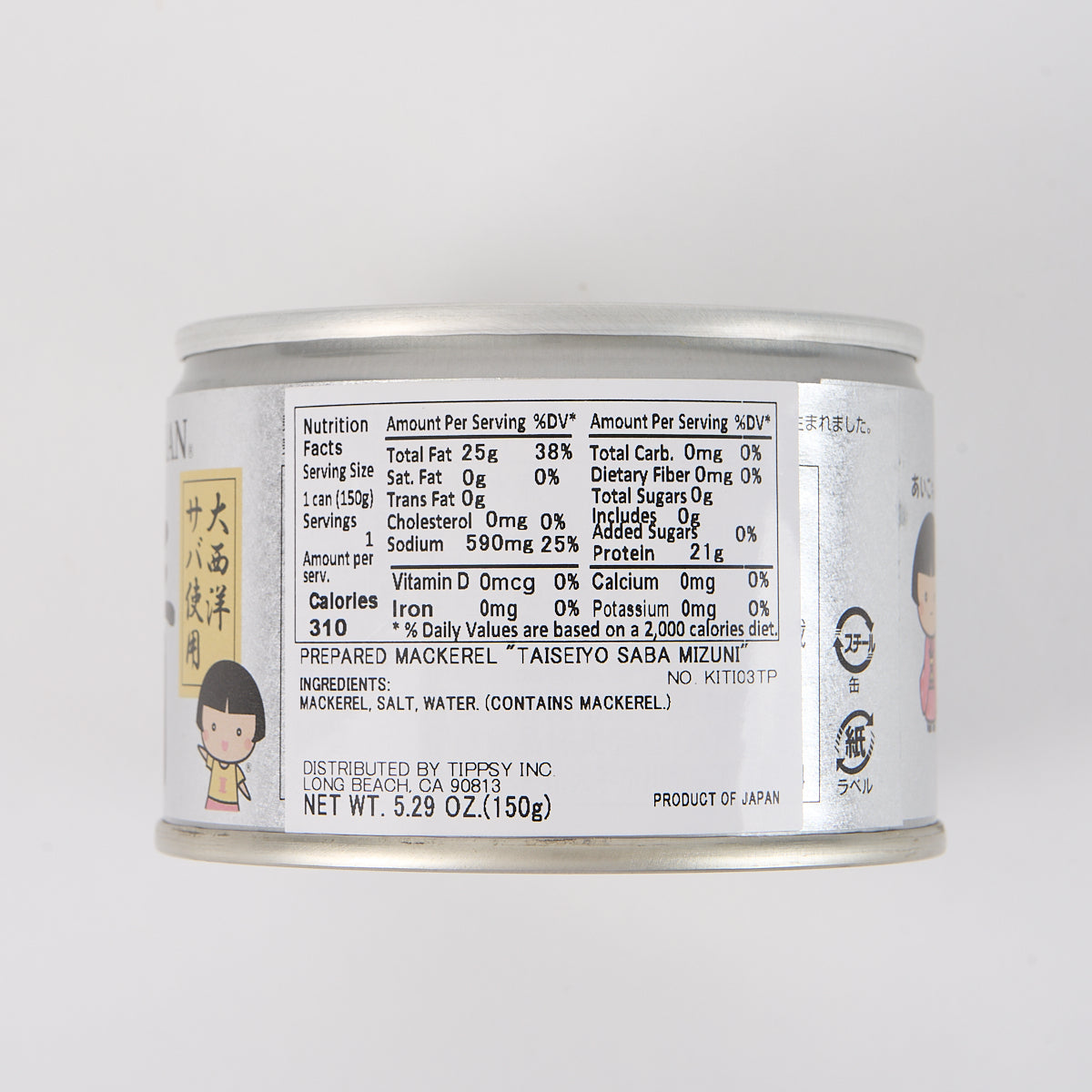 Aiko Chan Atlantic Mackerel in Water