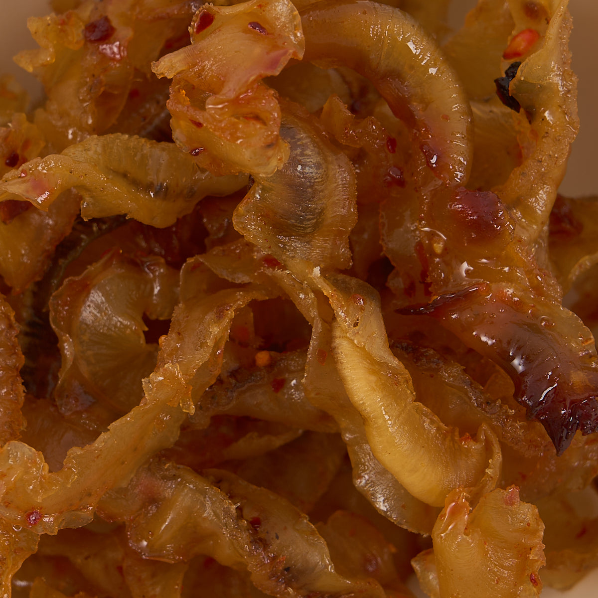 Roasted Scallop Strings (Kimchi Flavor)