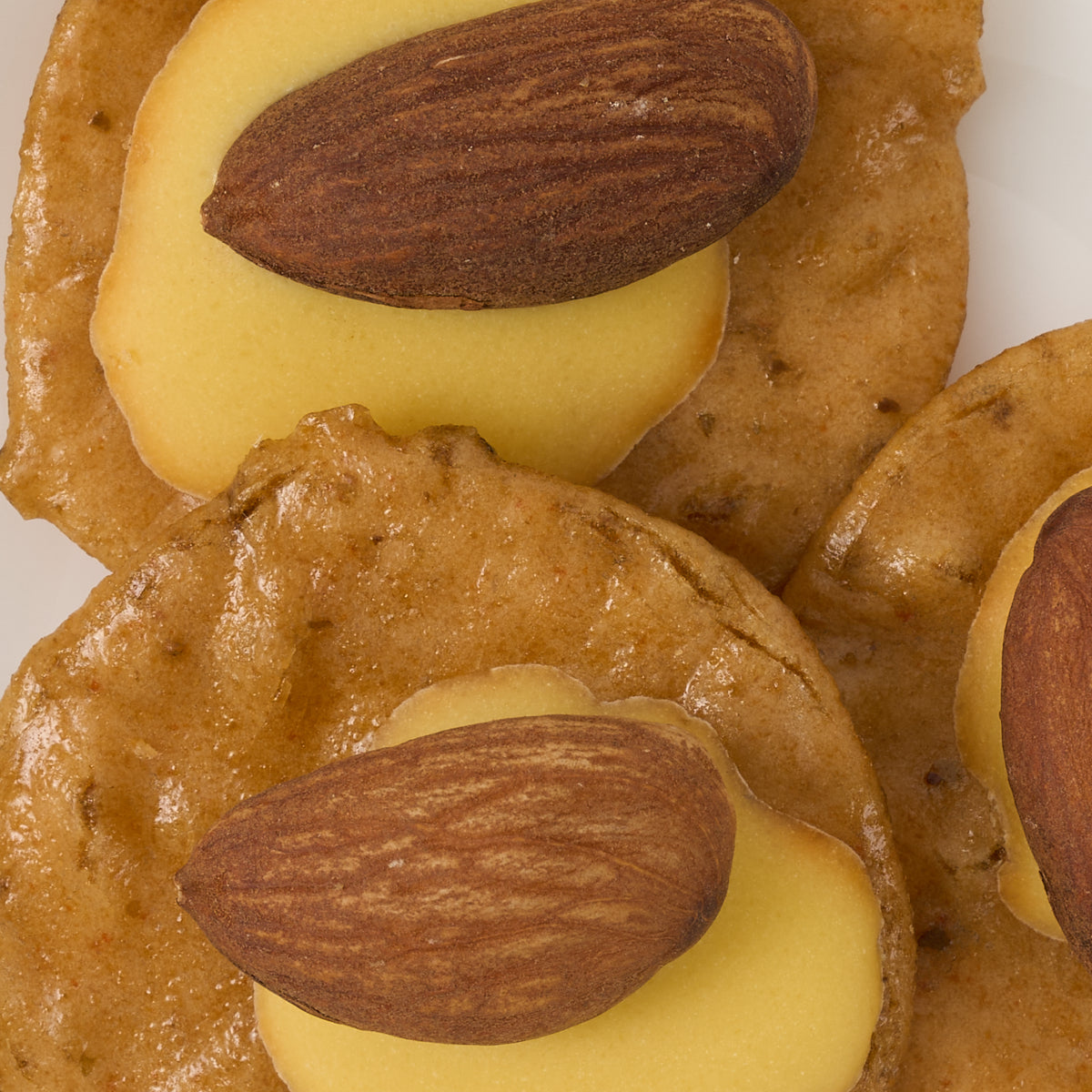 Sanko Seika “Nori Cheese Almond” Rice Crackers