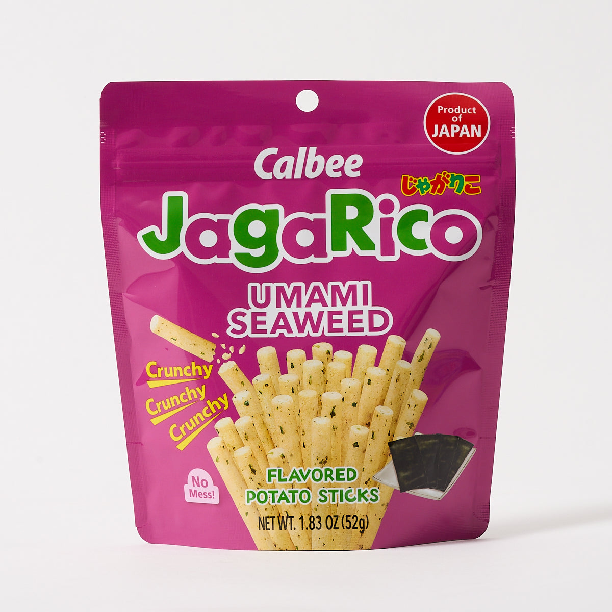 Calbee “JagaRico” Potato Sticks (Umami Seaweed Flavor)