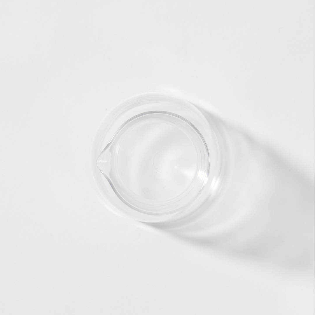 Cold Sake Glass Carafe, top view