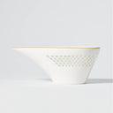 Hotarude Katakuchi With Mica Gold Rim, side view
