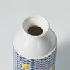“Seikou” Sakazutsu Sake Set (Chidori blue), upward angled view Thumbnail